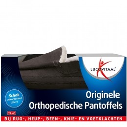 2xLucovitaalOrthopedischePantoffelMaat39-401paar