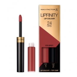 MaxFactorLipfinityLiquidLipstick070Spicy