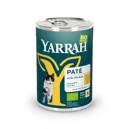 12xYarrahBioKattenvoerPatKip400gr