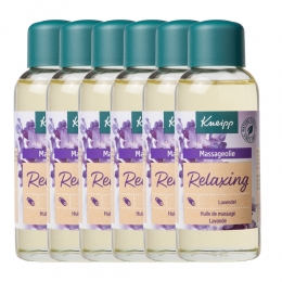 6xKneippMassageolieLavendel100ml