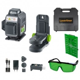 LaserlinerPocketPlane-Laser4GKruislijnlaserInKoffer-4Lijnen-Groen-30m