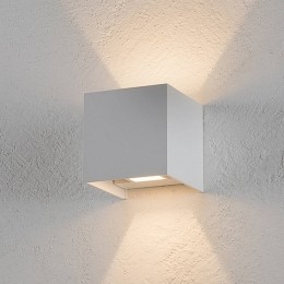 HelestraSiri44buitenwandlampupdownwit
