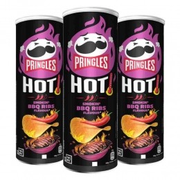 3xPringlesHOTSmokinBBQRibs160gr