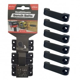 StealthMountsBB-BLK-6Bankriemen-Zwart-6Stuks