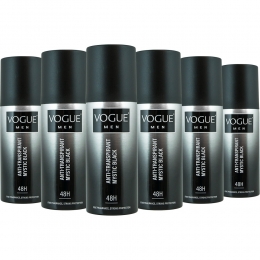 6xVogueAnti-TranspirantMysticBlack150ml