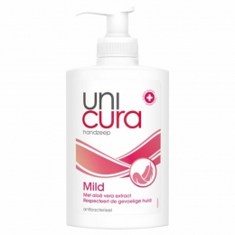 3xUnicuraVloeibareHandzeepMild250ml