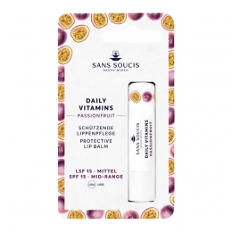 SansSoucisDailyVitaminsPassionFruitProtectiveLipBalmSPF15