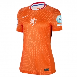NikeNederlandThuisshirtOranjeLeeuwinnen2025-2027DamesEK2025Badges