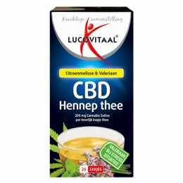 6xLucovitaalTheeHennepCBD20stuks