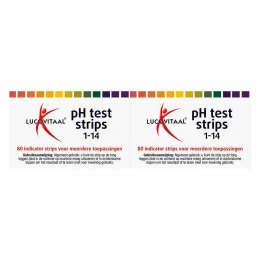 2xLucovitaalZuurBasePhStrips80stuks