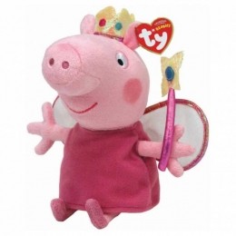 PeppaPigPrinsesTYBeanieKnuffel15cm46129