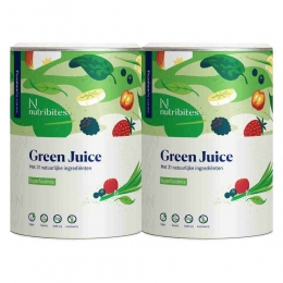 2xNutribitesGreenJuicePoeder300gr