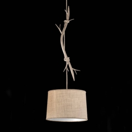 MantraIluminacinSabinahanglampmettextielenkap1-lamp35cm
