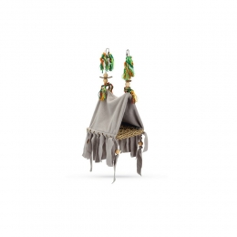 BeezteesVogelhuisjeAmiGrijs23x13x15cm