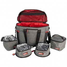 KONGReistasgrijs-rood