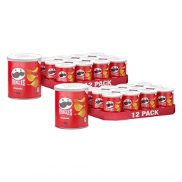 2xPringlesChipsOriginal12x40gr