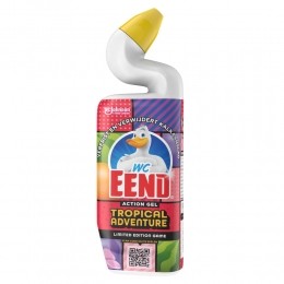 WCEendToiletreinigerActionGelTropicalAdventure750ml