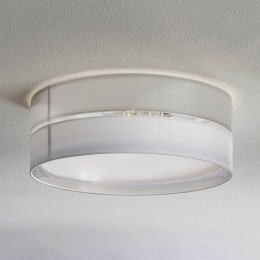 TKLightingPlafondlampHiltonwitzilver45cm