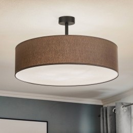 TKLightingPlafondlampRondometafstandgrijs60cm