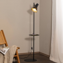 TKLightingVloerlampJumpzwartverstelbaarplank