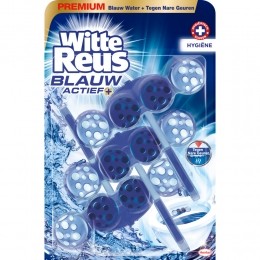 WitteReusToiletblokBlauwActiefHygiene3stuks