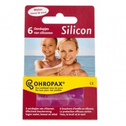 OhropaxGehoorbeschermingSiliconen6stuks
