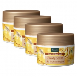 4xKneippSugarOilBodyScrubBeautySecret220gr