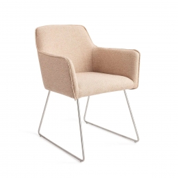 JesperHomeEetkamerstoelHofuSlideSteel-WildWalnut