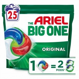 Ariel3in1WasmiddelPodsTheBigOneOriginal25stuks
