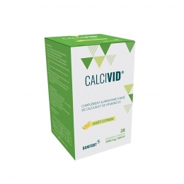 Calcivid1000mg800ieLemonChew28