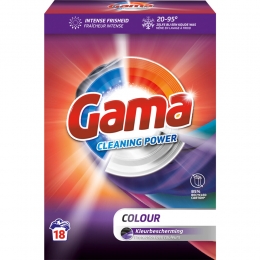 GamaPoederWasmiddelRegular18Wasbeurten108kg