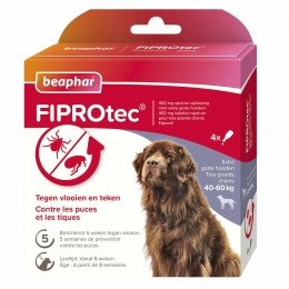 BeapharFiprotecAntiTeken-VlooiendruppelsHond40-60kg4stuks