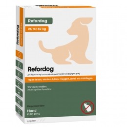 TickOffRefordogSpot-on400mg25kgtot40kg3stuks