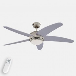 WestinghouseBendanventilatormetlichtzilver