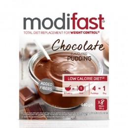 ModifastIntensivePuddingChocolade8x55gr