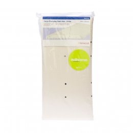 Douche-badmatCtcAslipWit76x355cmHomecraft