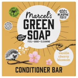 MarcelsGreenSoapConditionerBarVanillaCherryBlossom60gr