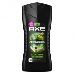 Axe3-in-1DouchegelGreenMojitoCedarwood250ml