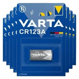 8xVartaLithiumBatterijenCylindricalCR123A