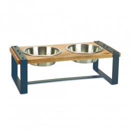 DesignedbyLotteDinersetKarintoHout-Metaal2stuks56x28x18cm