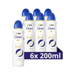 6xDoveDeodorantSprayOriginal200ml