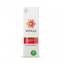 GratisVerzending2xVitalsVitamineD3Druppels20ml