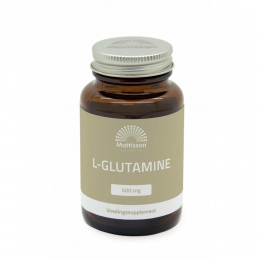 GratisVerzendingMattissonL-Glutamine500mg90capsules