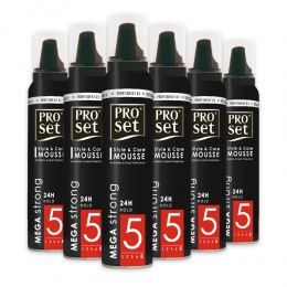 6xProsetHaarmousseMegaSterk250ml