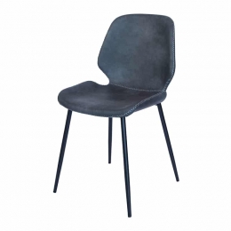 EetkamerstoelOceankunstleerZwart