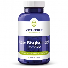 GratisVerzendingVitakruidIjzerBisglycinaat90tabletten