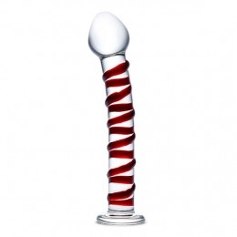 GlasMrSwirlyGlazenDildo