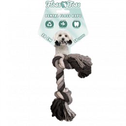 FlossBossDentalRope2Knot20cm