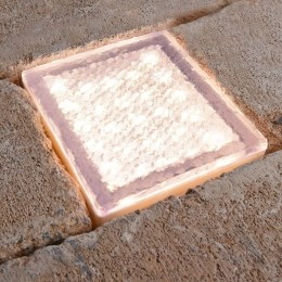 Deko-LightGrondspotinbouwlampTabit10x10cmbeloopbaar