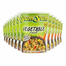 12xYumYumNoodlesSoepCupGroenten70gr